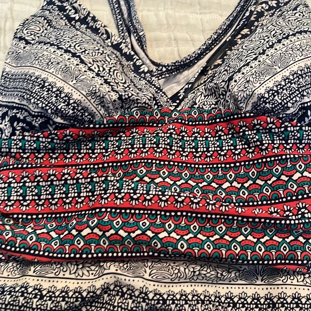 Merona size M one piece swimsuit - Picture 3 of 5